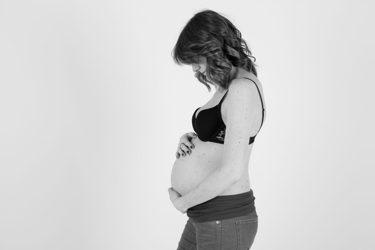 Sesión fotográfica premamá, Lorena
