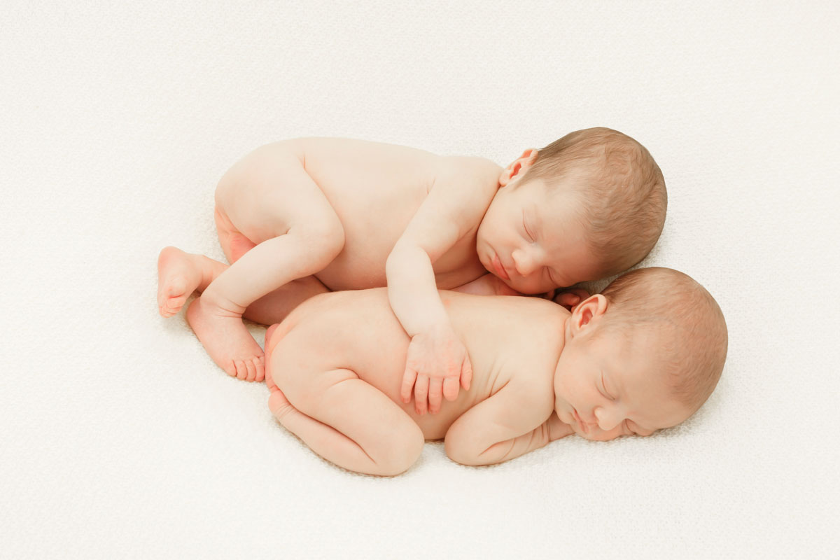 Reportaje newborn mellizos